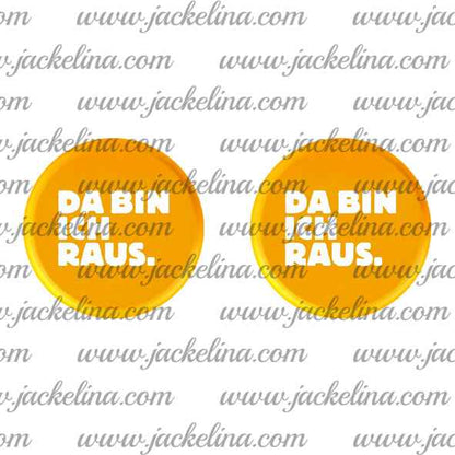 Ohrringe DA BIN ICH RAUS.