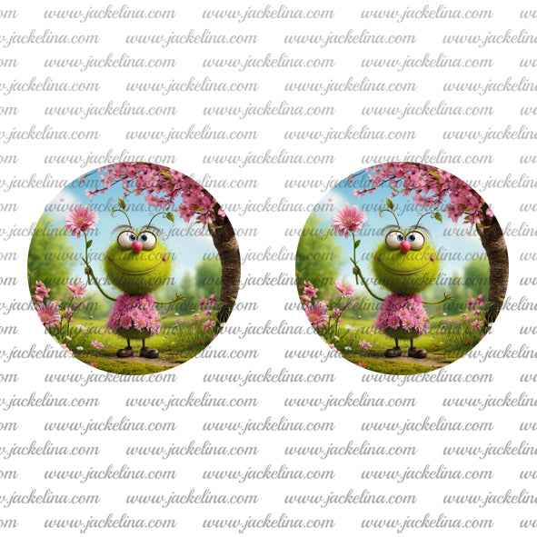 Ohrringe LaCatrina mit Kürbissen