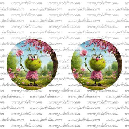 Ohrringe LaCatrina mit Kürbissen