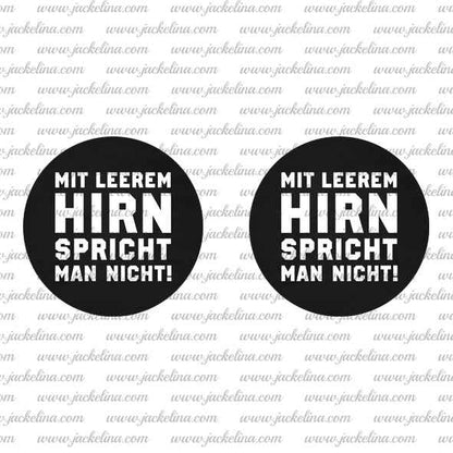 Ohrringe ICH HABE FERTIG