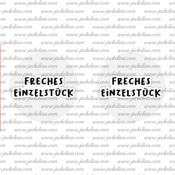 Ohrringe FRECHES EINZELSTÜCK