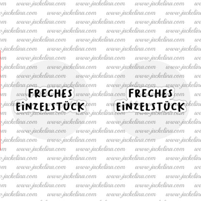 Ohrringe FRECHES EINZELSTÜCK