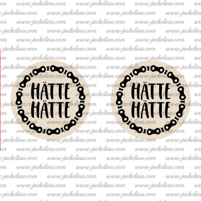 Ohrringe HÄTTE HÄTTE FAHRRADKETTE