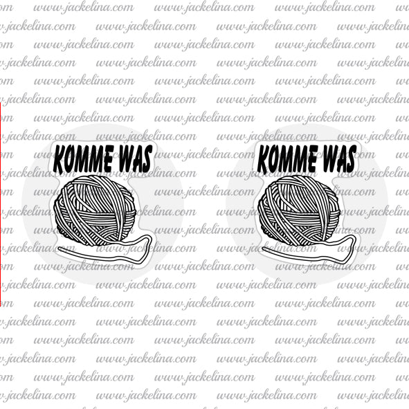 Ohrringe KOMME WAS WOLLE