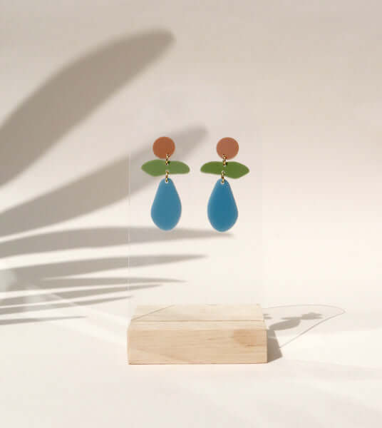 Aquarium Statement Ohrringe