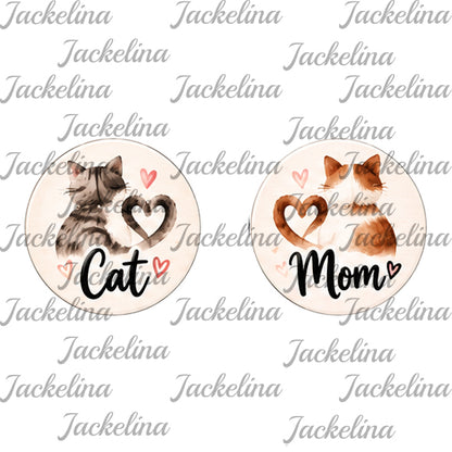 Ohrringe Cat Mom