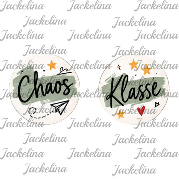 Ohrringe Chaos Klasse