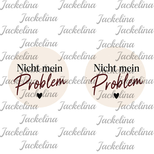 Ohrringe Nicht mein Problem
