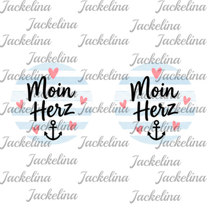 Ohrringe Moin Herz