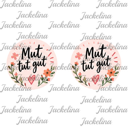 Ohrringe Mut tut gut
