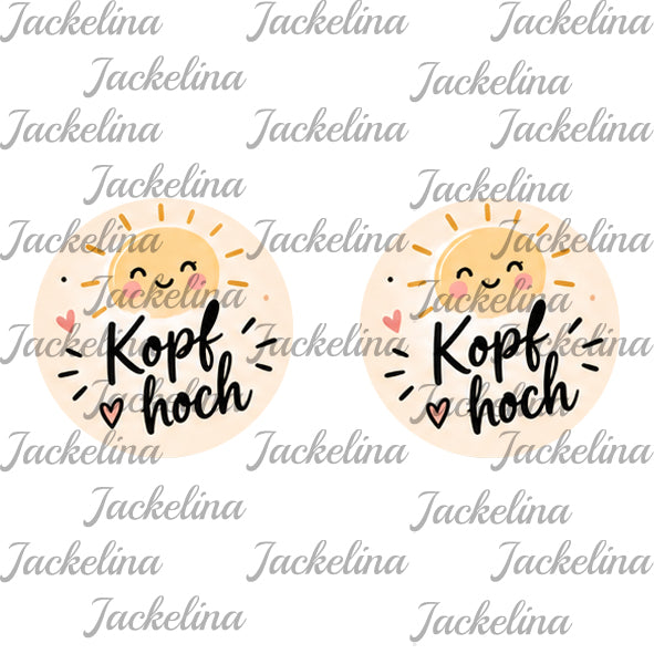 Ohrringe Kopf hoch
