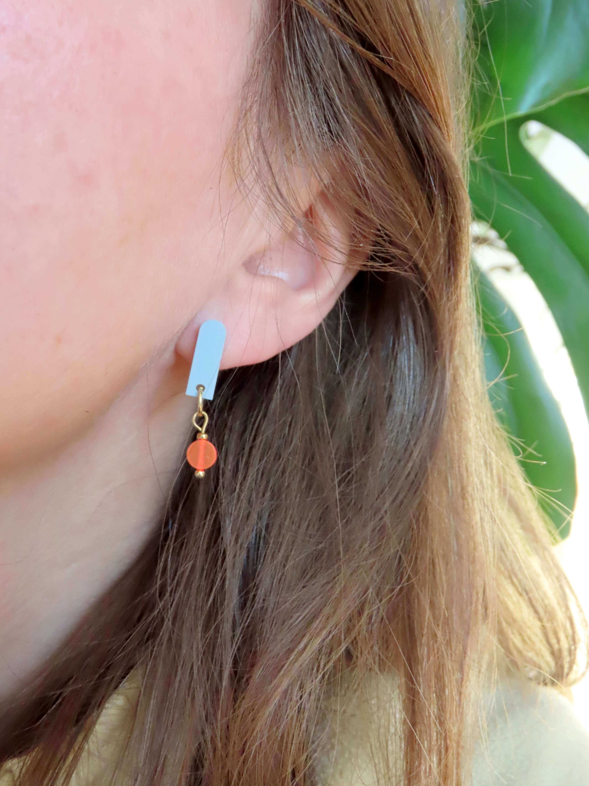 Smokey Streifen Paula Ohrringe